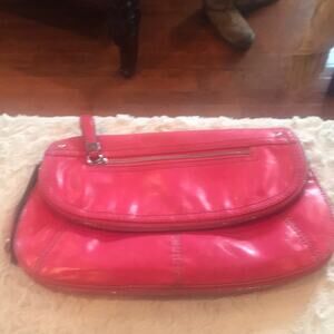 Nine West clutch hot pink handbag